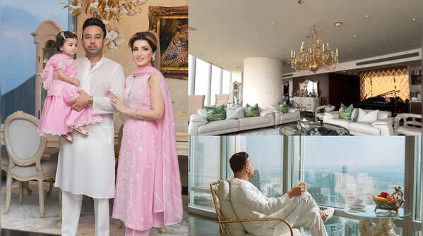 Desi Bling star Satish Sanpal’s Rs 100 Crore Burj Khalifa mansion: Royal dining, jaw-dropping views and unmatched luxury