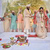 They kept the pre-wedding functions at home