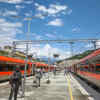 Specially modified train to lead the test