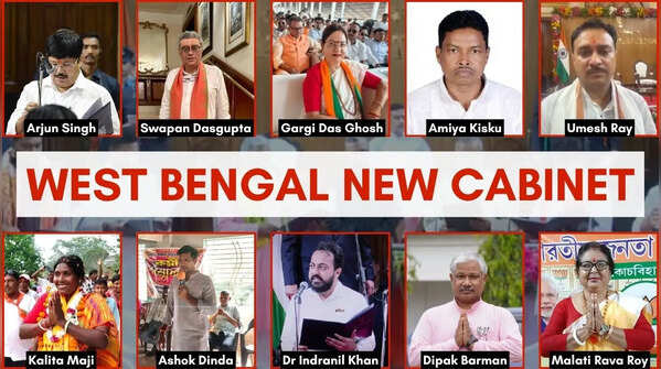 West Bengal cabinet expansion: Ministers who took oath