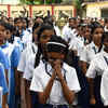 Article image for: Post-2nd stanza hiccup for students on Vande day 1 in schools