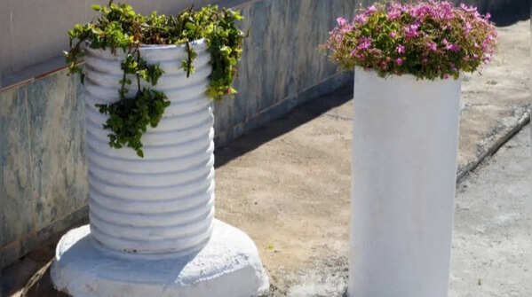 Turning pots into a compost collection container