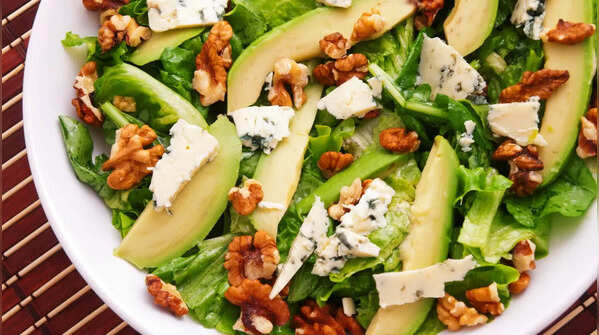 Walnuts and avocado
