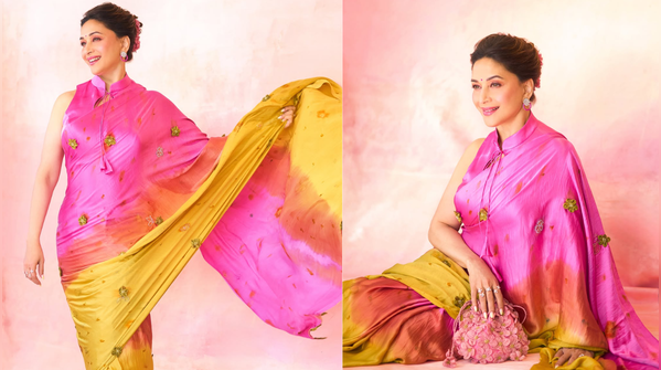 One saree and infinite main character energy