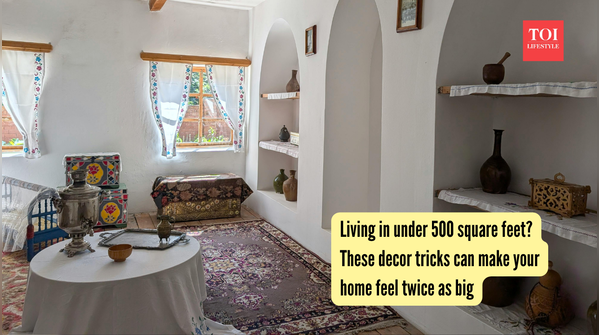Living in under 500 square feet These decor tricks can make your home feel twice as big