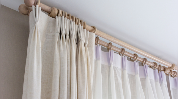 Change the way you hang your curtains