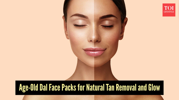 Kitchen-friendly dal face packs