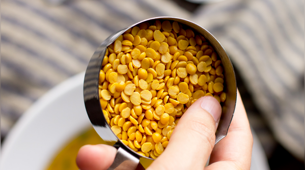 Toor dal, or red gram