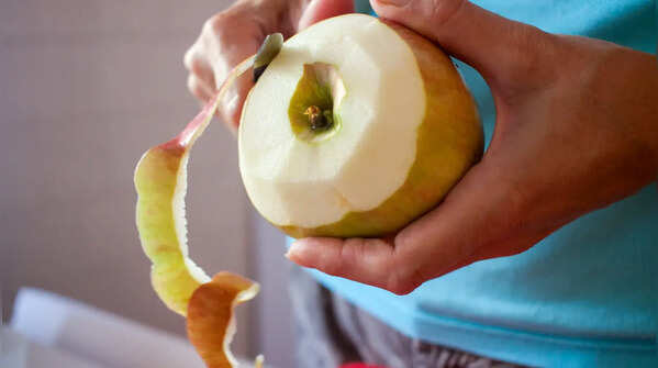 What happens when you eat fruit peel