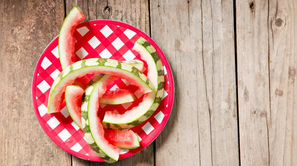 Watermelon peel