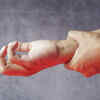 Use acupressure wrist pressure