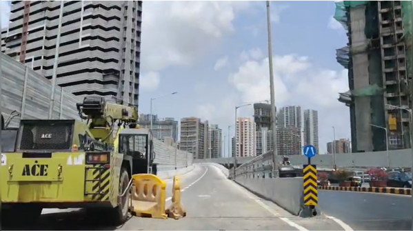Residents welcome opening after completion of works