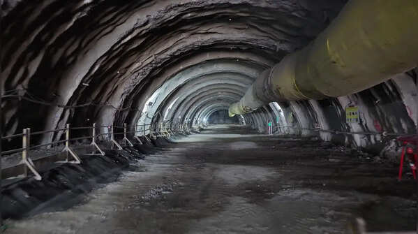 MT-07 tunnel completed at Ambesari village in Palghar