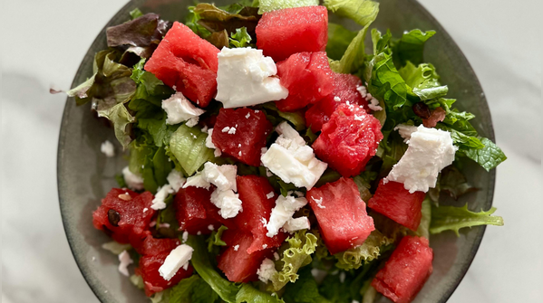 Cucumber and Watermelon Salad