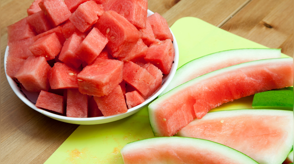 Watermelon Rind Salad