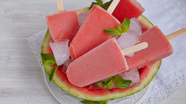 Fresh Watermelon Popsicles