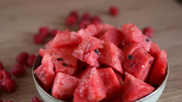 Spiced Watermelon Chunks