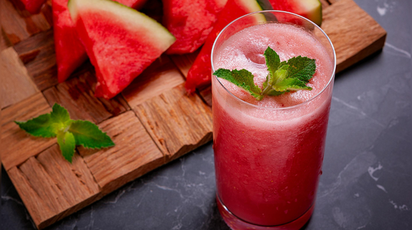 Blended Watermelon Drink