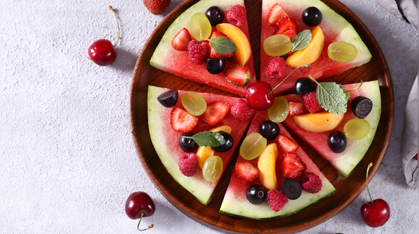 Watermelon Fruit Pizza