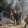 Firefighters battle inferno in south Delhi rescue operation