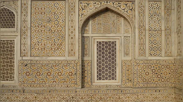 Mughal arch wall design