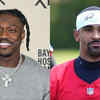 Article image for: “He’s going to the perfect team”: Speculative theory of AJ Brown vs Jalen Hurts draws parallels to Mike Vrabel and Dianna Russini scandal