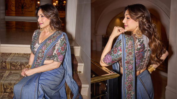 A denim couture shouldn’t look this elegant
