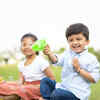 They show interest in other children