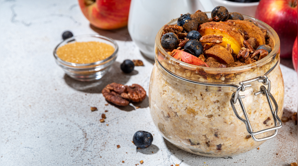 No-Cook Apple Overnight Oats