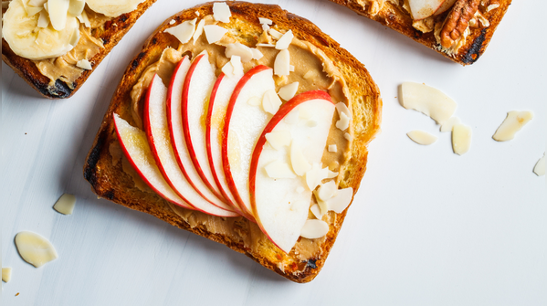 Apple Peanut Butter Toast