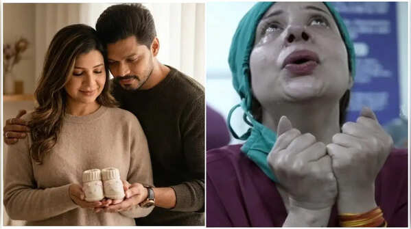 Sambhavna cuts the umbilical cord