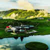Parashar Lake, Himachal Pradesh: Created by Bhima's strike