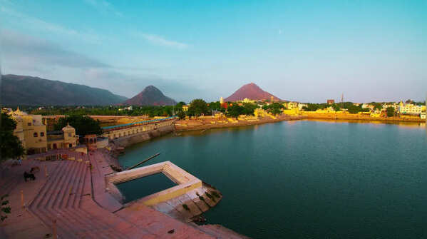 Pushkar Lake, Rajasthan: Born from a lotus flower