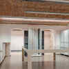 Exposed beam ceiling