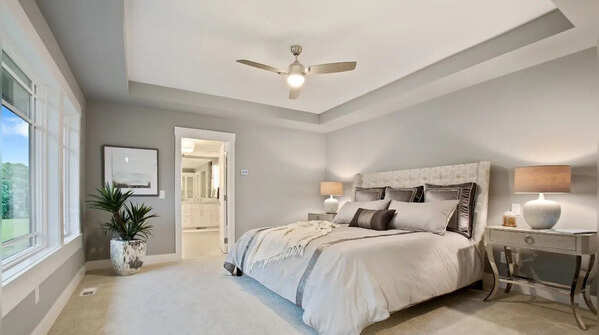 Tray ceiling design