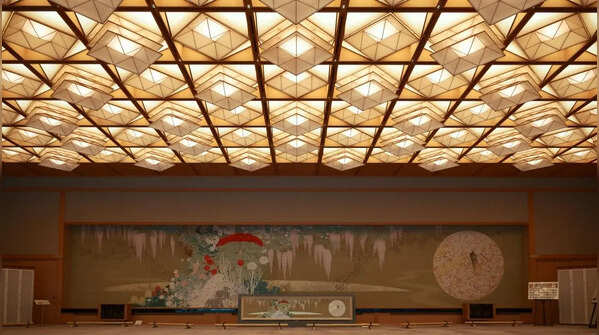 Geometric ceiling designs