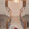 The Bollywood-style staircase