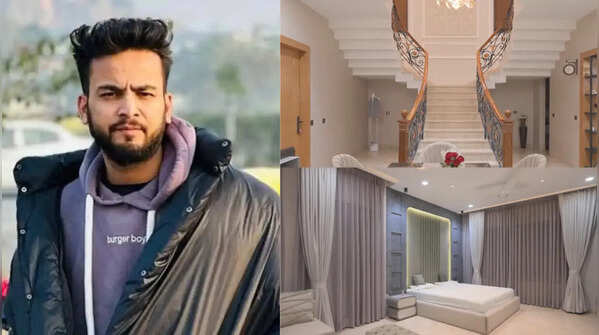 Elvish Yadav’s lavish 4-floor mansion: Bollywood-inspired grand staircase, private lift, walk-in wardrobes, and more