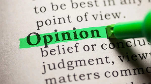 Welcome different opinions