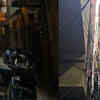 Narrow alleyways crowd everyday life