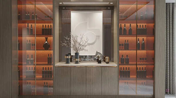 Luxury wallpaper and accent walls