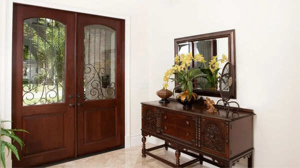 Natural elements and indoor greenery