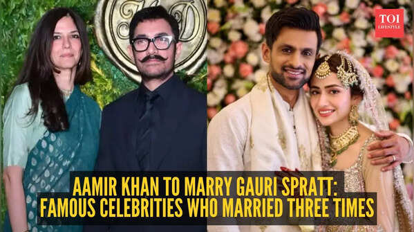 Famous celebrities who married three times