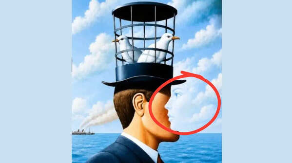 If you saw the woman’s face first