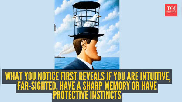Optical illusion personality test