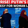 Article image for: Putin Breaks Protocol For Woman Leader, Then Did This For Her On Stage | WATCH