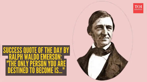 Ralph Waldo Emerson's inspiring quote