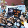 CJP protest: Protestors demand resignation of Dharmendra Pradhan 