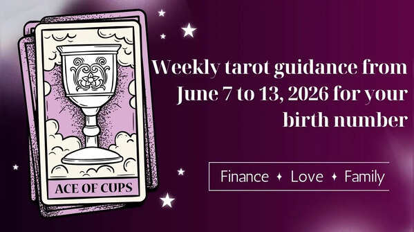 Weekly tarot guidance from June 7 to 13, 2026 for your birth number
