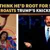 Article image for: Kimmel Takes Aim At Trump's NBA Appearance In Scathing Late-Night Monologue